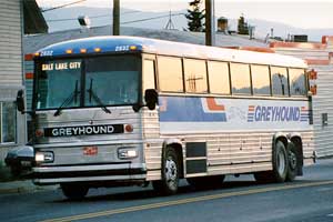 image of Greyhound bus