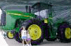 Picture of a Tractor and Kids